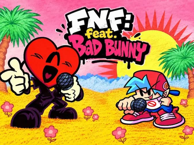 How to play FNF: feat. Bad Bunny