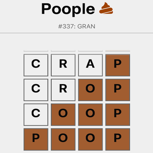 How to play Poople